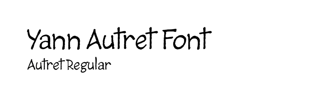 Custom Typographie Yann Autret